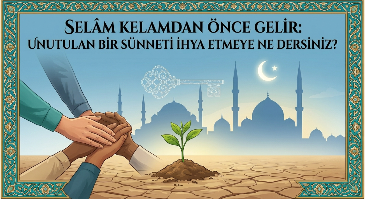 Selâm Kelamdan Önce Gelir: Unutulan Bir Sünneti İhya Etmeye Ne Dersiniz?