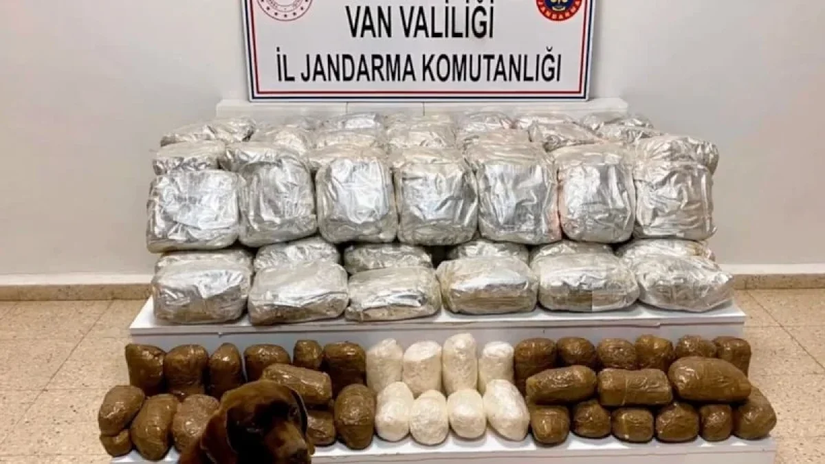 Van ve Hakkari'de Dev Narkotik Operasyonu: 406 Kilogram!