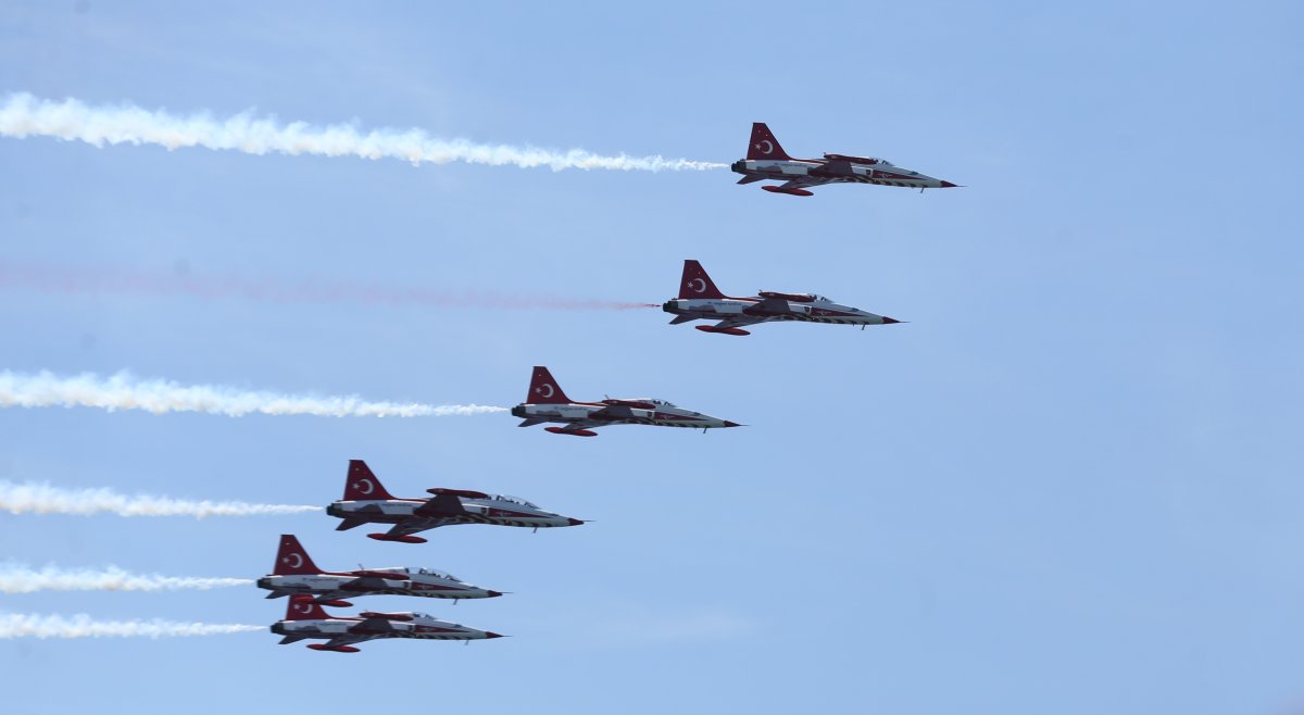 Çanakkale Semalarında Türk Yıldızları Şovu: 111. Yıl Dönümünde Nefes Kesen Gösteri