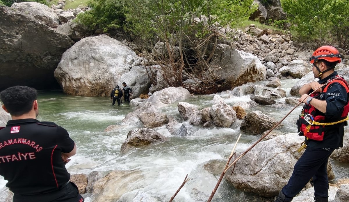 Kahramanmaraş'ta Ceyhan Nehri'nde Kaybolan Kişi Aranıyor