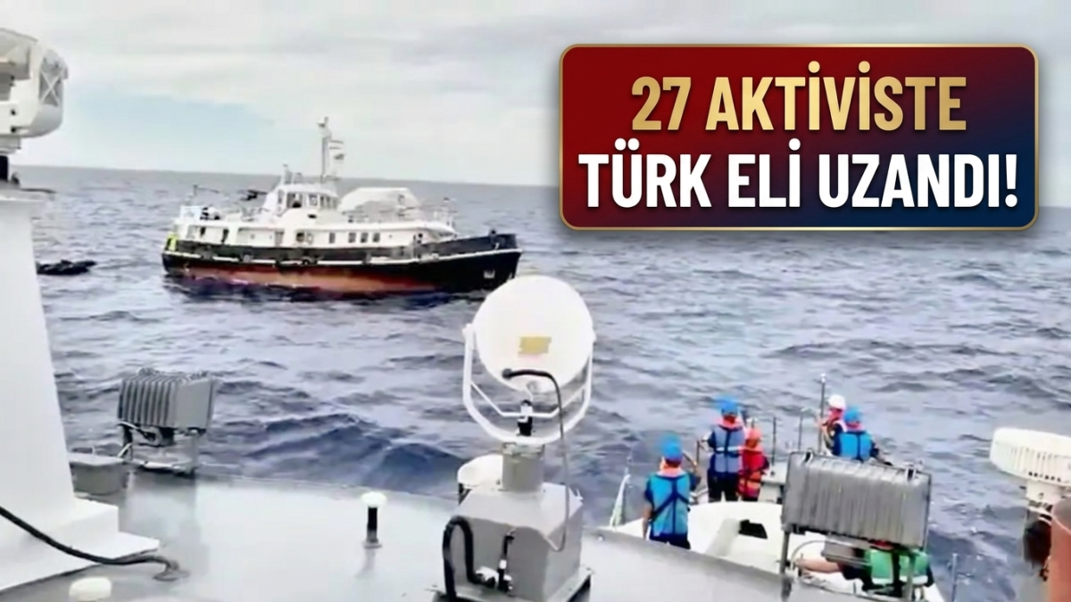 Akdeniz'de Hareketli Dakikalar: Gazze Yolundaki Tekneye Türk Ekiplerinden Anında Müdahale!