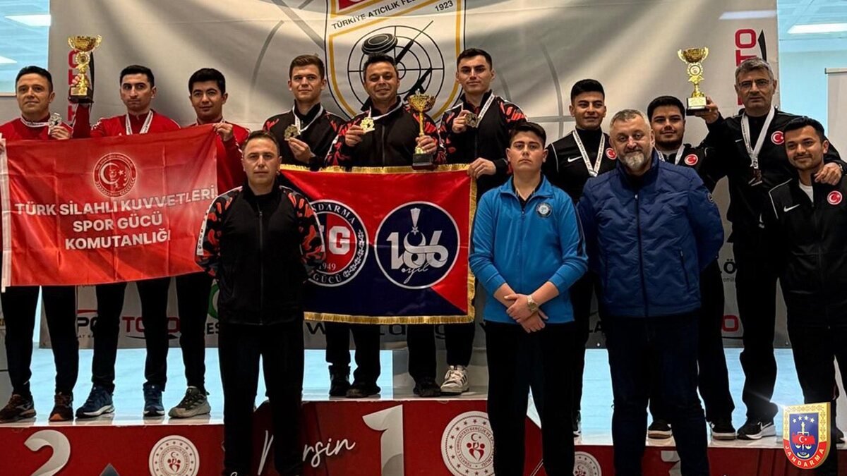 Poligonda Tam İsabet: Jandarma Gücü Mersin’den 7 Madalya ile Dönüyor!