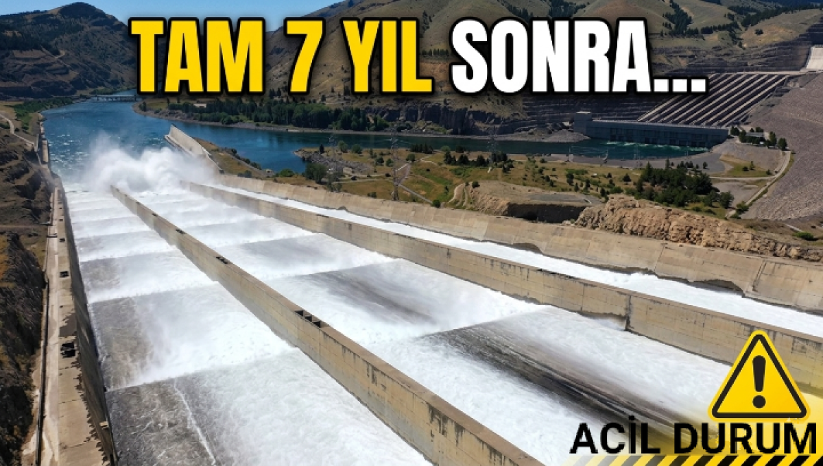 Türkiye'nin En Büyük Barajında Alarm Durumu! 7 Yıl Sonra Bir İlk Yaşanıyor
