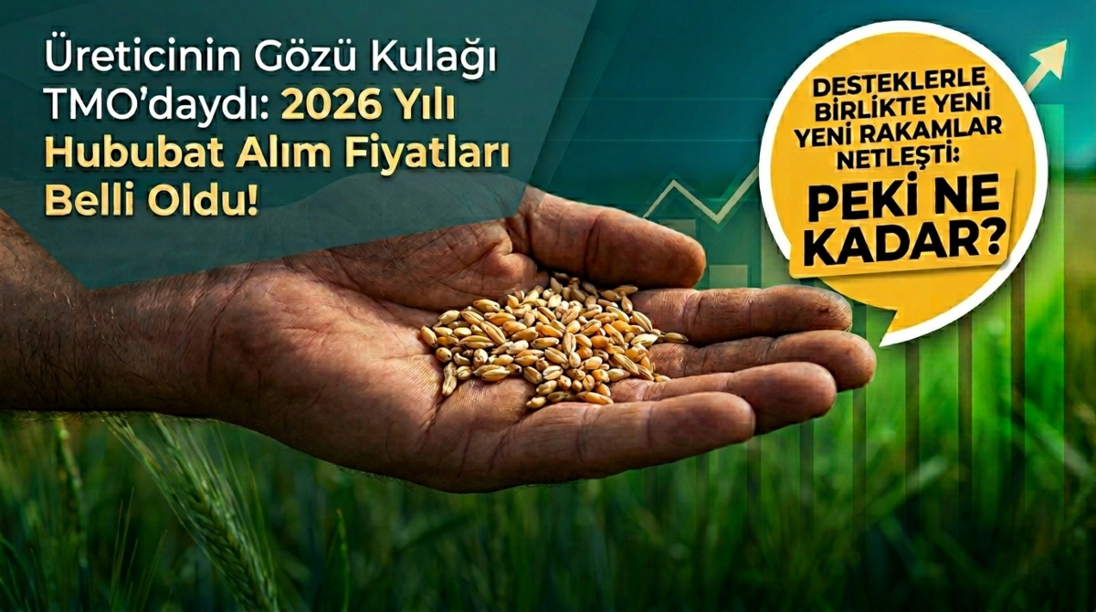 TMO 2026 Hububat Alım Fiyatları Belli Oldu! - Yeni Fiyatlar