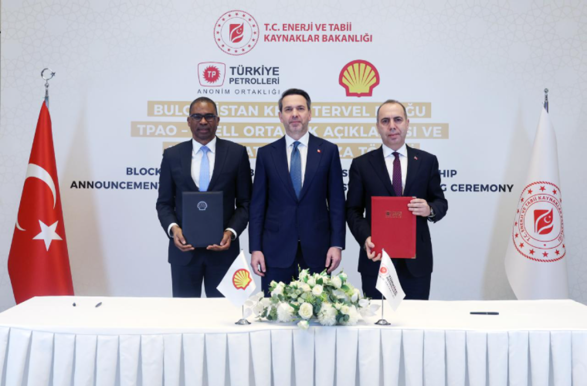 Enerjide Dev İmza: TPAO ve Shell Ortak Oldu