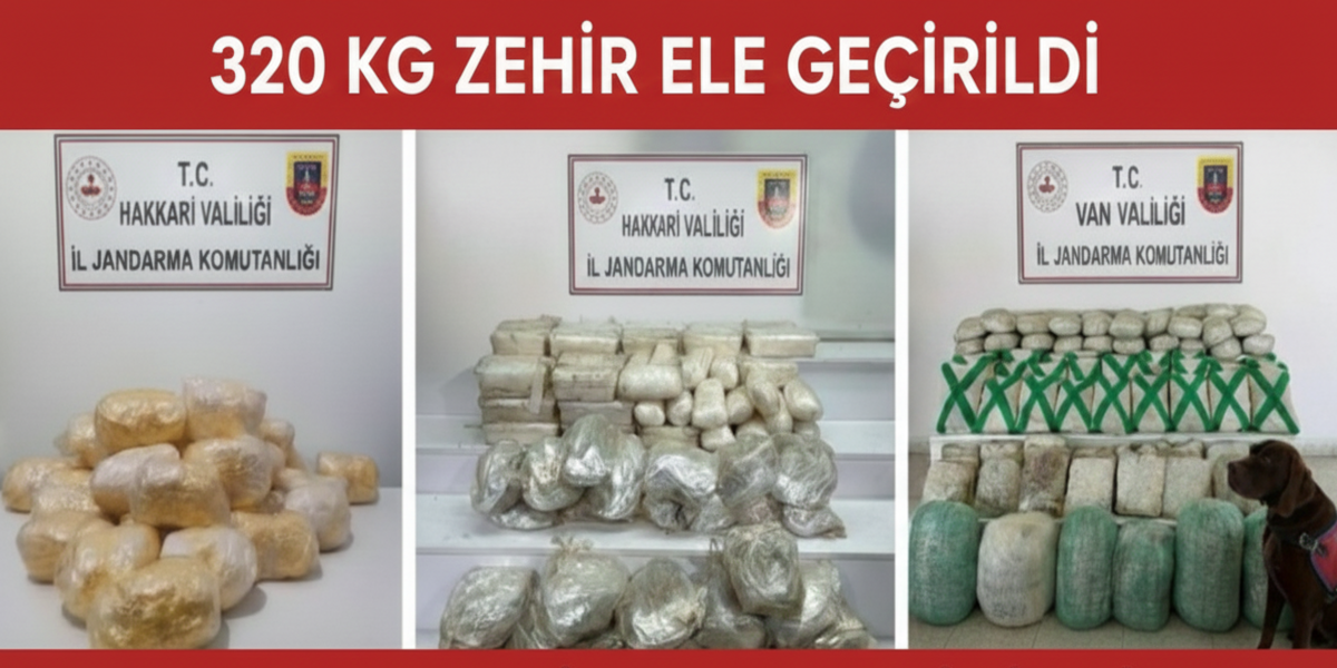 Van ve Hakkari’de Büyük Baskın: Zehir Tacirlerine Geçit Yok!