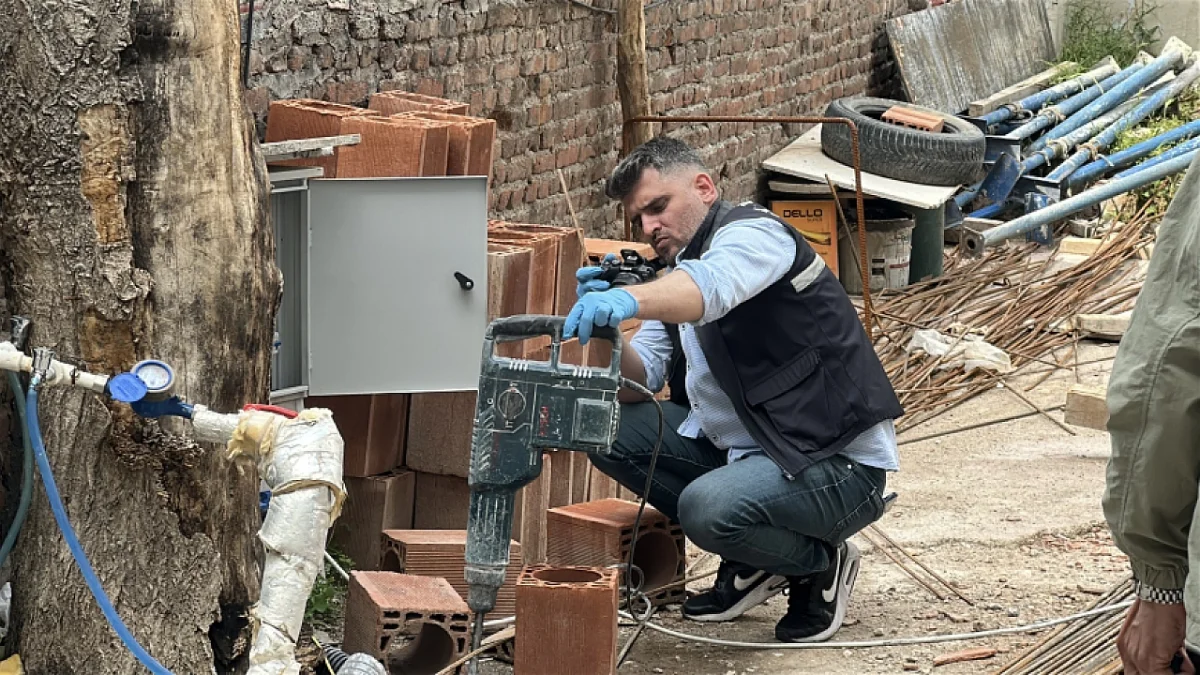 Malatya'daki İnşaatta Feci Olay! Prizden Gelen Akım Sonu Oldu