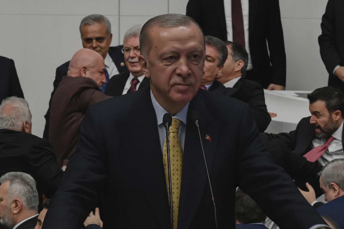 Erdoğan’dan Meclis’teki Kavgaya Tepki